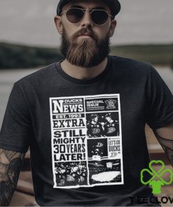 Official News Ducks Est 1993 Extra Still Mighty 30 Years Later Let’s Go Ducks T Shirt 2 Official News Ducks Est 1993 Extra Still Mighty 30 Years Later Let’s Go Ducks T Shirt