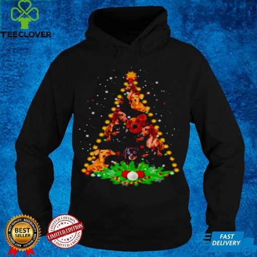 Official Nice dachshund make Christmas tree sweater