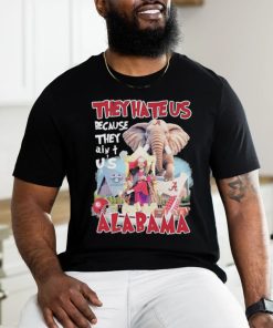 Official Nick Saban Alabama Crimson Tide They Hate Us Because They Ain’t Us College Football Playoff Shirt