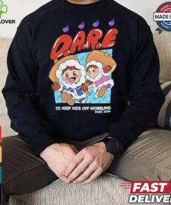 Official Nicki D.A.R.E. To Keep Kids Of Wobbling Shirt