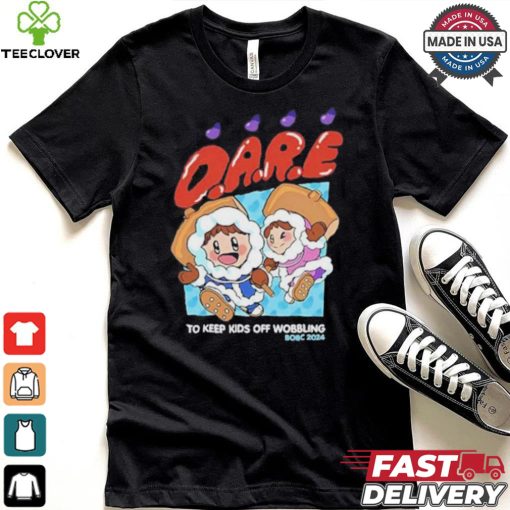 Official Nicki D.A.R.E. To Keep Kids Of Wobbling Shirt