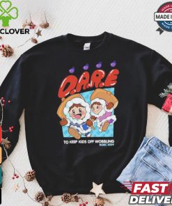 Official Nicki D.A.R.E. To Keep Kids Of Wobbling Shirt