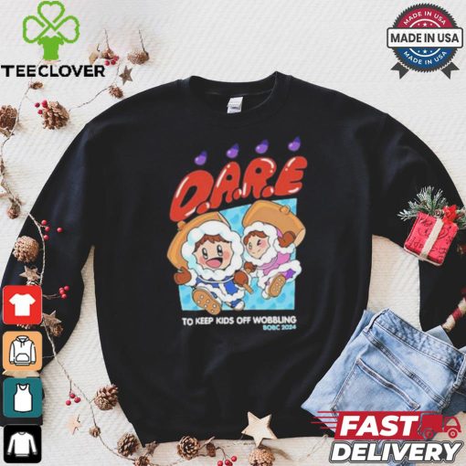 Official Nicki D.A.R.E. To Keep Kids Of Wobbling Shirt