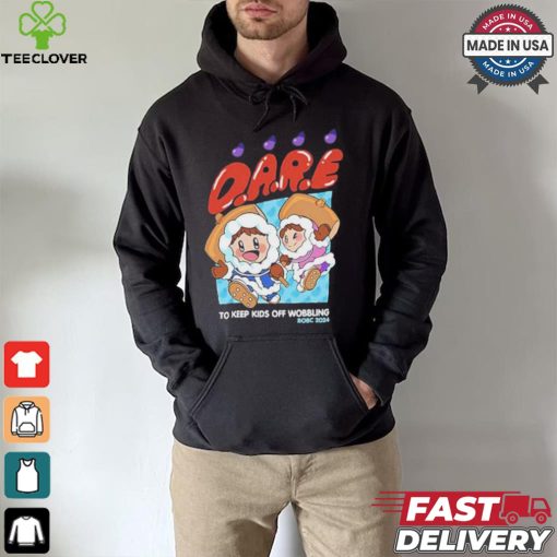 Official Nicki D.A.R.E. To Keep Kids Of Wobbling Shirt