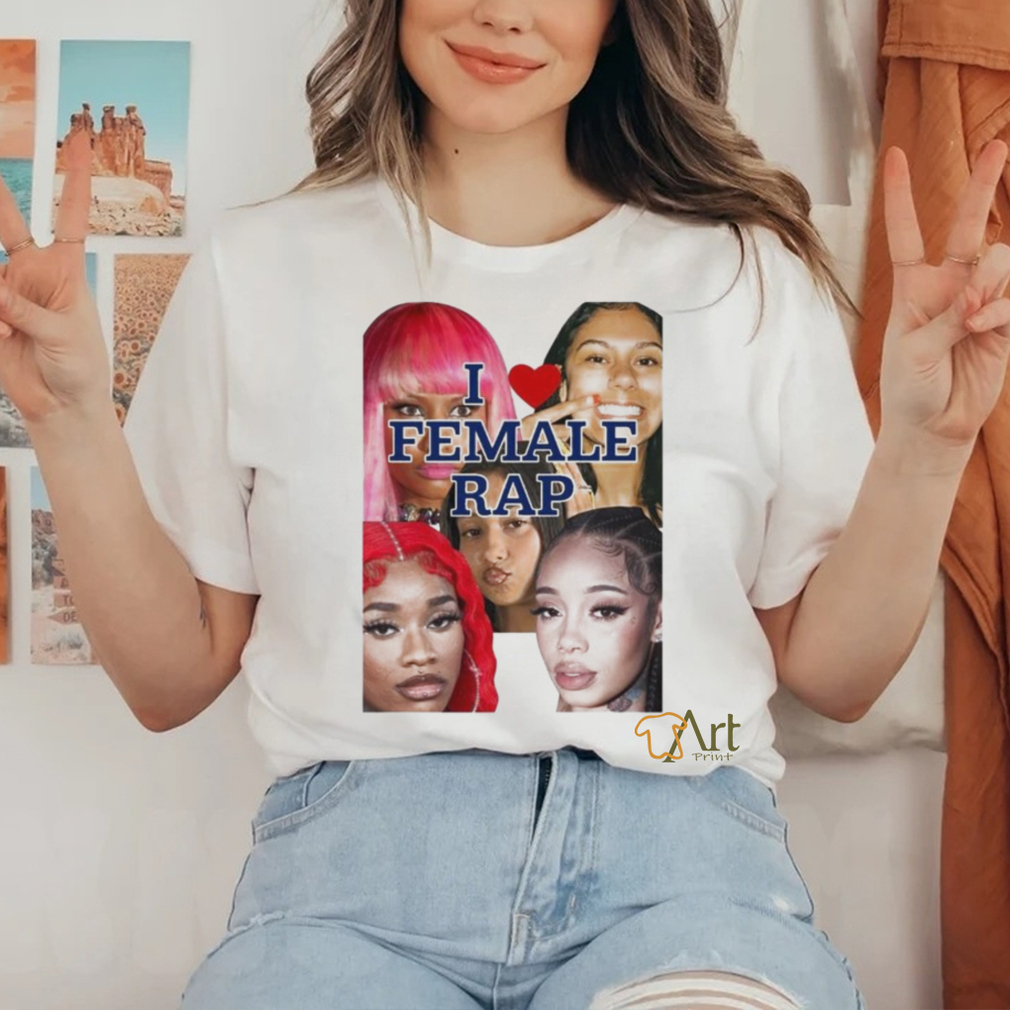 Official Nicki Sexyy Red Bbtrickz Anycia Karrahbooo I Love Female Rap T Shirt Official Nicki Sexyy Red Bbtrickz Anycia Karrahbooo I Love Female Rap T Shirt