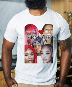 Official Nicki Sexyy Red Bbtrickz Anycia Karrahbooo I Love Female Rap T Shirt
