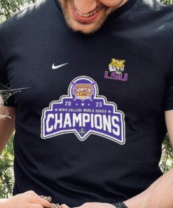 Official Nike 2023 National Champions LSU Tigers Baseball Logo shirt