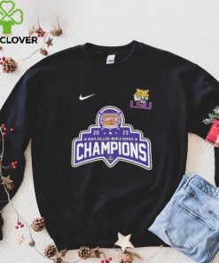 Official Nike 2023 National Champions LSU Tigers Baseball Logo shirt