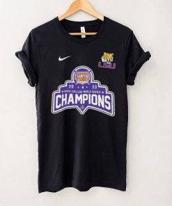 Official Nike 2023 National Champions LSU Tigers Baseball Logo shirt