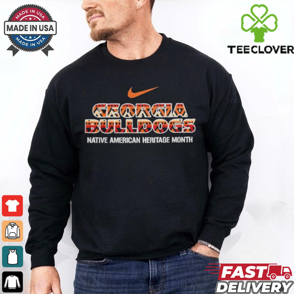 Official Nike Georgia Bulldogs Native American Heritage Month Shirt Official Nike Georgia Bulldogs Native American Heritage Month Shirt