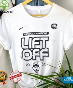 Official Nike UConn Huskies 2023 Men’s Basketball National Champions Lift Off T Shirt