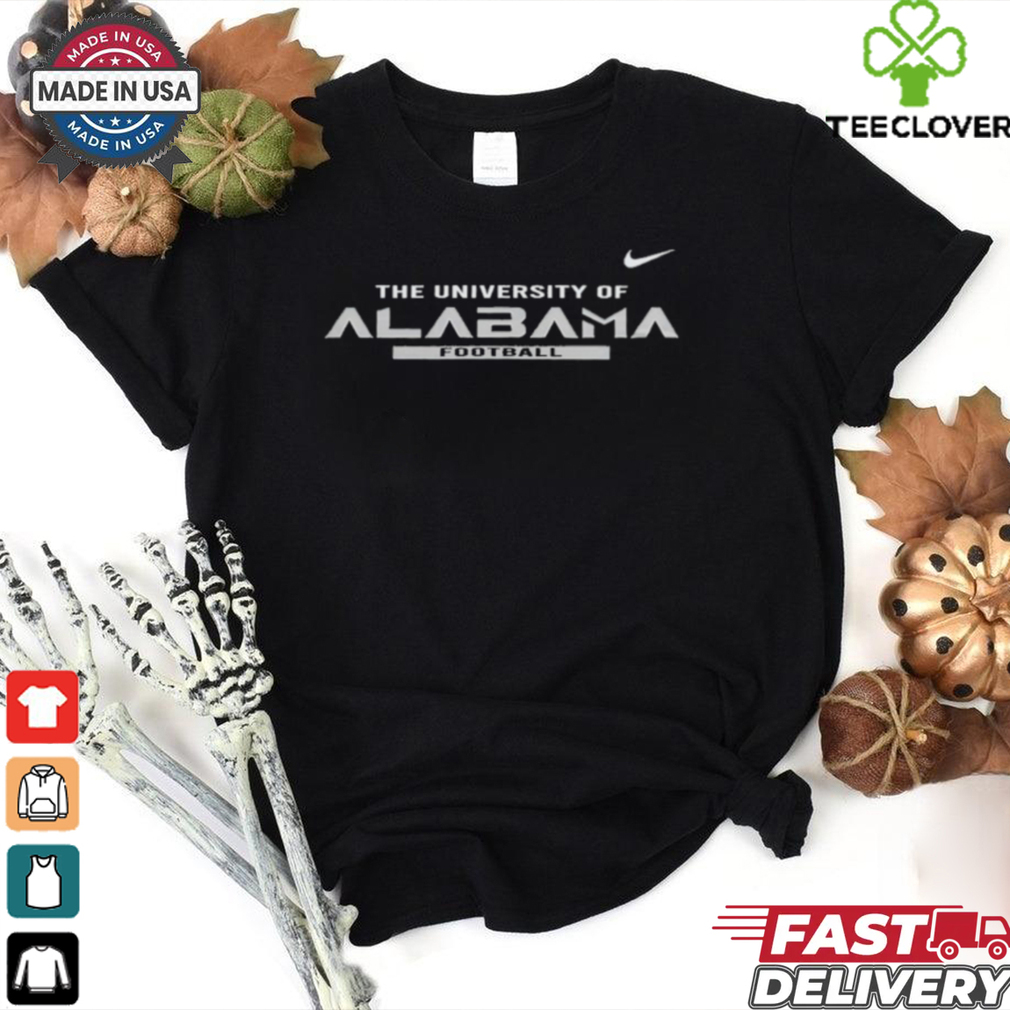 Official Nike University of Alabama Crimson Tide Football Performance T Shirt Official Nike University of Alabama Crimson Tide Football Performance T Shirt
