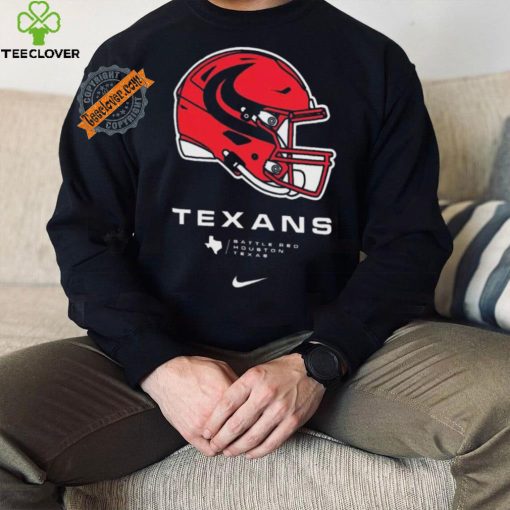 Official Nike Youth Houston Texans Alt Helmet shirt