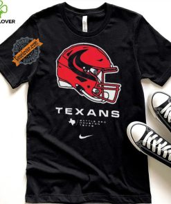Official Nike Youth Houston Texans Alt Helmet shirt