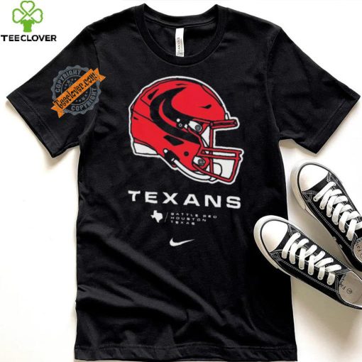 Official Nike Youth Houston Texans Alt Helmet shirt