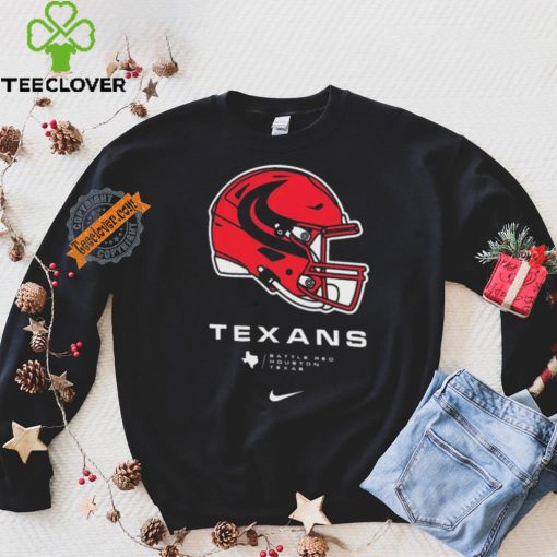 Official Nike Youth Houston Texans Alt Helmet shirt