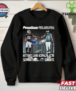 Official Nittany Lions On Saturday Eagles On Sundays Shirt 3 Official Nittany Lions On Saturday Eagles On Sundays Shirt