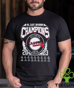 Official Nl East Division Champions Atlanta Braves 2023 1995 2023 Shirt