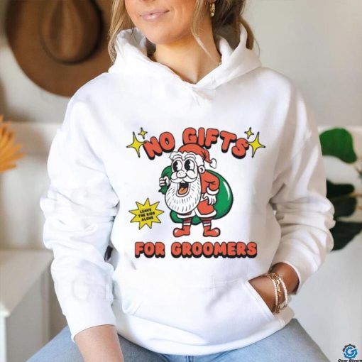 Official No Gifts For Groomers Christmas T Shirt