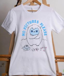 Official No Pictures Please Yeti Abominable Shirt