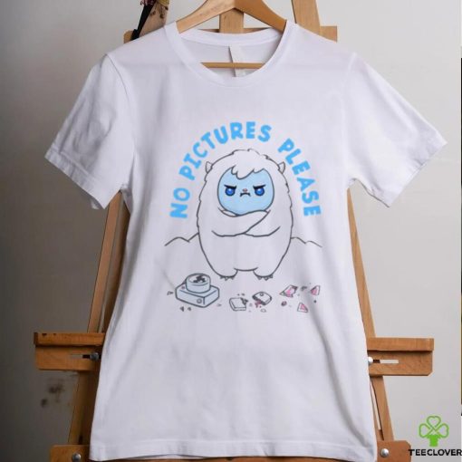 Official No Pictures Please Yeti Abominable Shirt