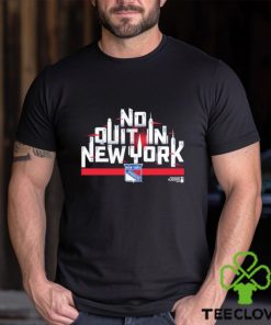 Official No Quit New York 2023 Stanley Cup Playoffs New York Rangers T Shirt