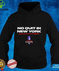 Official No Quit in New York Rangers T Shirt
