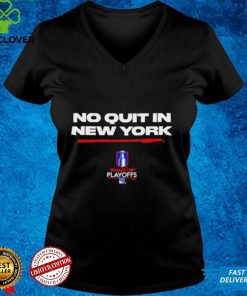 Official No Quit in New York Rangers T Shirt