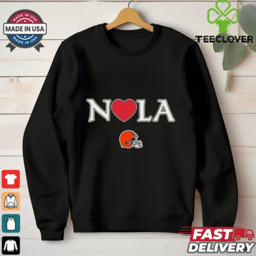 Official Nola Strong Cleveland Browns Shirt