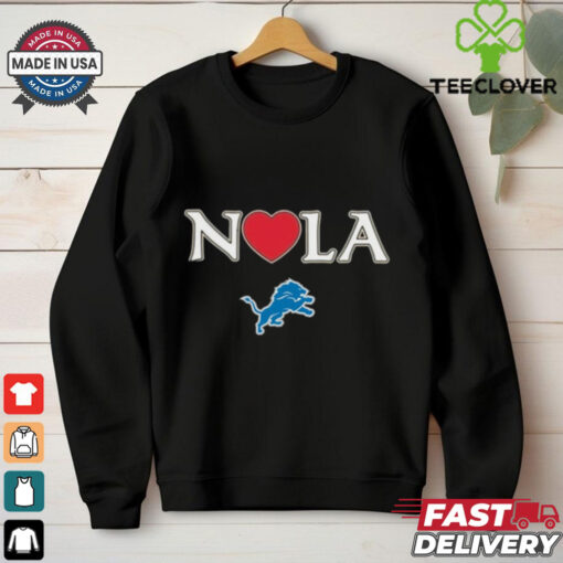 Official Nola Strong Detroit Lions Shirt