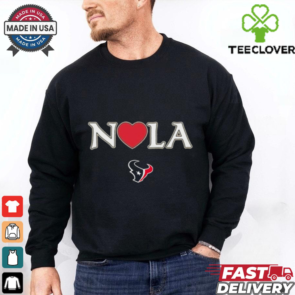 Official Nola Strong Houston Texans Shirt Official Nola Strong Houston Texans Shirt