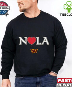 Official Nola Strong Washington Commanders Shirt