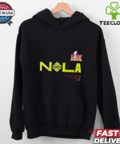 Official Nola Super Bowl LIX 2025 T shirts