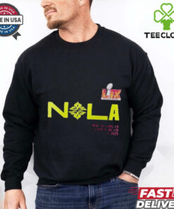 Official Nola Super Bowl LIX 2025 T shirts