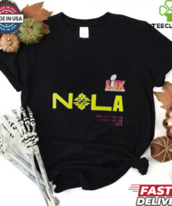 Official Nola Super Bowl LIX 2025 T shirts