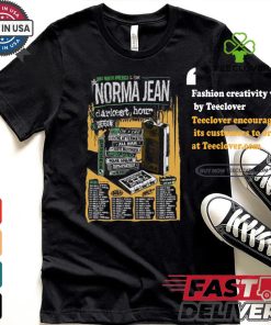 Official Norma Jean US + Canada Tour 2024 Poster Shirt