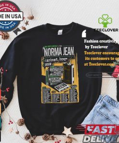 Official Norma Jean US + Canada Tour 2024 Poster Shirt