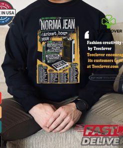 Official Norma Jean US + Canada Tour 2024 Poster Shirt
