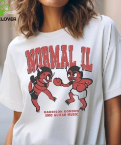 Official Normal il harrison gordon emo guitar music shirt