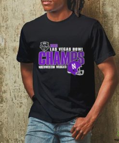 Official Northwestern Wildcats Champions 2023 Las Vegas Bowl T Shirt