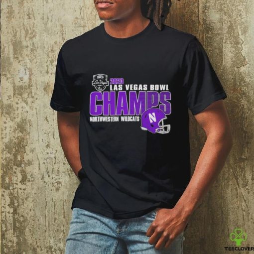 Official Northwestern Wildcats Champions 2023 Las Vegas Bowl T Shirt