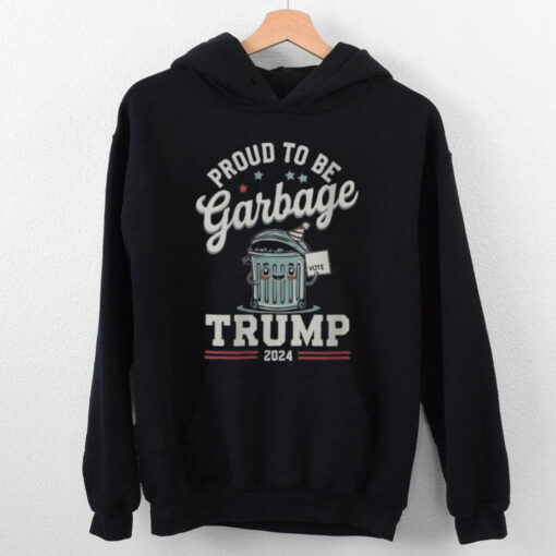 Official Not a garbage proud to be garbage vote Trump supporters 2024 T shirt