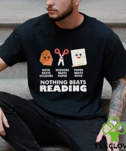 Official Nothing Beats Reading Book Librarian Across America Kids T Shirt