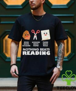 Official Nothing Beats Reading Book Librarian Across America Kids T Shirt