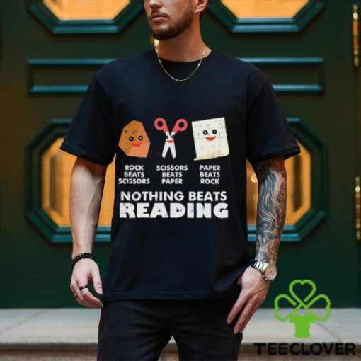 Official Nothing Beats Reading Book Librarian Across America Kids T Shirt