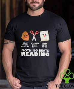 Official Nothing Beats Reading Book Librarian Across America Kids T Shirt