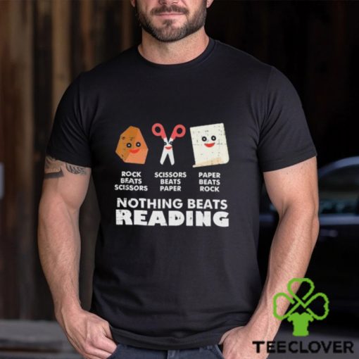 Official Nothing Beats Reading Book Librarian Across America Kids T Shirt