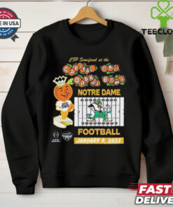 Official Notre Dame Fighting Irish CFP Semifinal At The 2025 Capital One Orange Bowl Bound Football Jan 9 t shirt