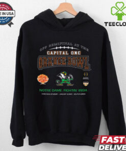 Official Notre Dame Fighting Irish CFP Semifinal At The Capital One Orange Bowl Hard Rock Stadium Jan 9 2025 South Florida t shirt