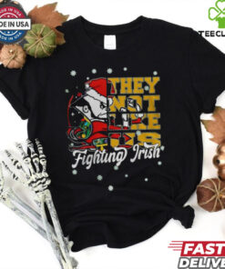 Official Notre Dame Fighting Irish Christmas 2024 They Not Like Us Mascot Shirt 3 Official Notre Dame Fighting Irish Christmas 2024 They Not Like Us Mascot Shirt